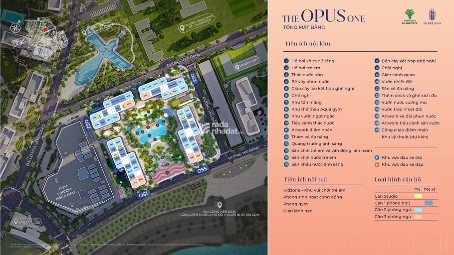 GIỎ HÀNG ĐỘC QUYỀN CĂN HỘ VINHOMES GRAND PARK, HÀNG TRỰC TIẾP TỪ CHỦ ĐẦU TƯ VINHOMES