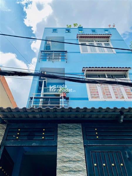 NHÀ ĐẸP 4 TẦNG BTCT  TT TÂN PHÚ - HẺM XE HƠI THÔNG TÂN KỲ TÂN QUÝ- 80M2