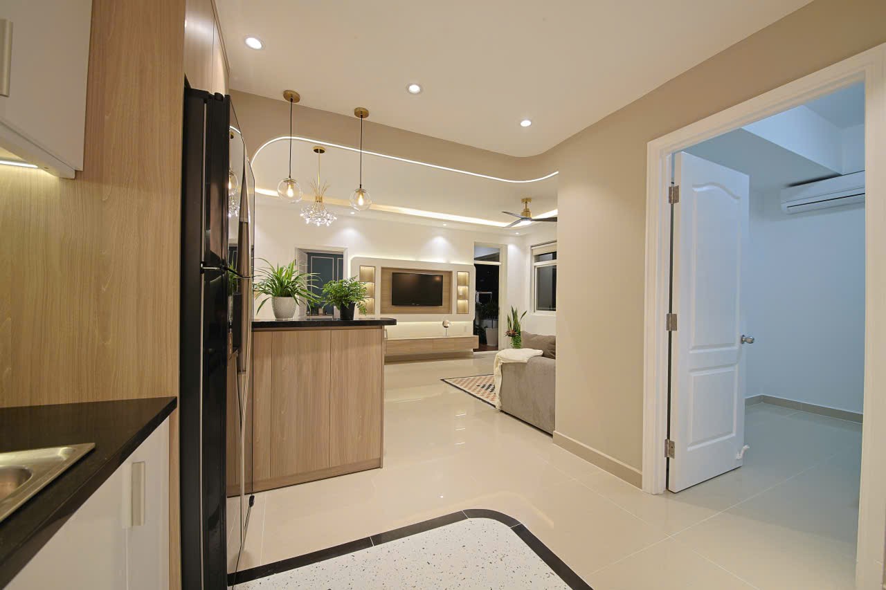 Cho thuê căn hộ Cảnh Viên 1, PMH, Q7, 120m2, tk 3PN nhà đẹp, giá chỉ 28 triệu 