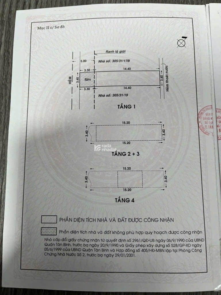 NHÀ 4 TẦNG MỚI ĐẸP - LÊ VĂN SỸ - HẺM Ô TÔ - GIÁP QUẬN 3