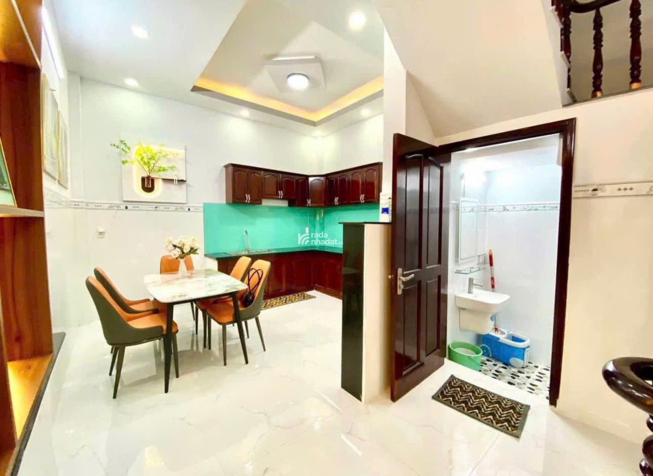 Căn nhà 2 tầng, 54m2 ngay Hồng Hà, Tân Bình. Giá: 4 Tỷ 590. SHR, hẻm 5m, full nội thất