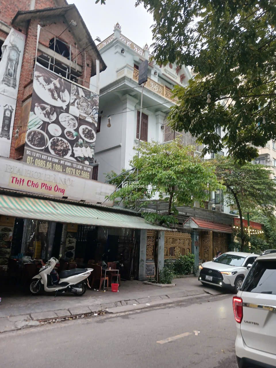 Biệt thự đường Nguyễn Cơ Thạch, mặt tiền kinh doanh DT:180m, 4 tầng , MT: 11,5m chào: 55 tỷ