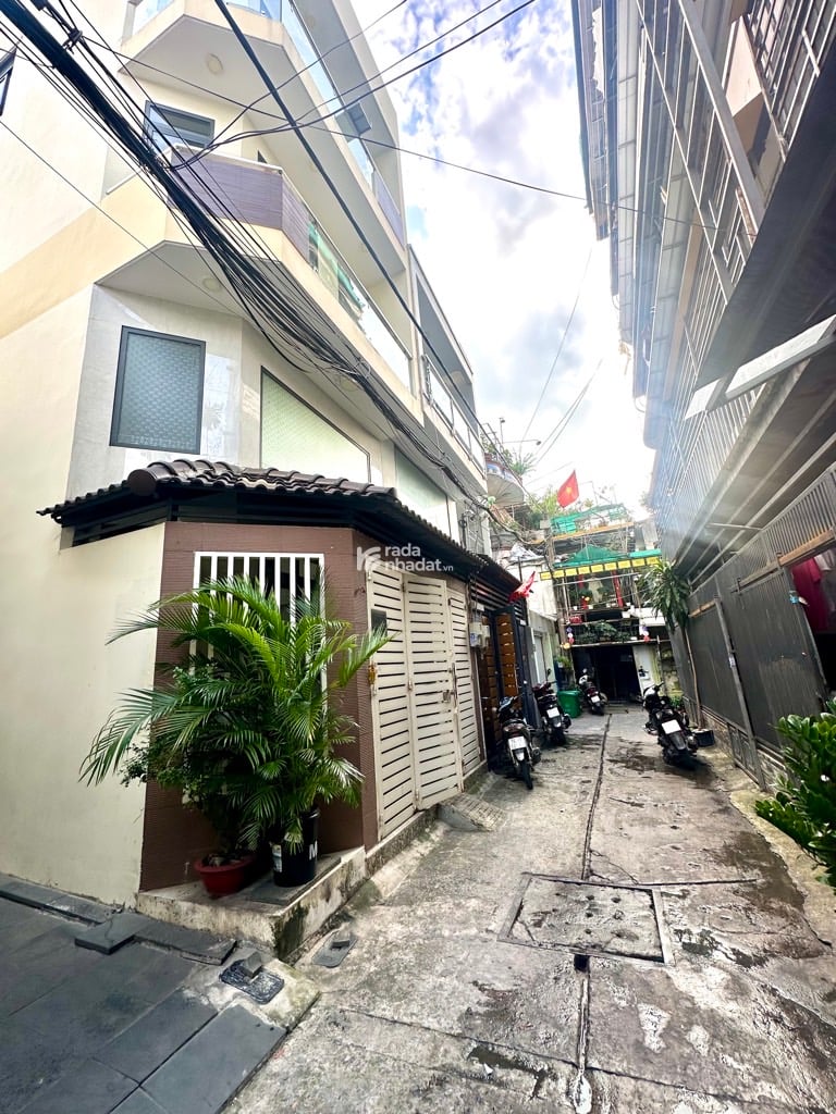 2 MẶT TIỀN - PHÚ THỌ HOÀ -TÂN PHÚ DT; 4.6*11.5M - 5LẦU -  6 TỶ 7