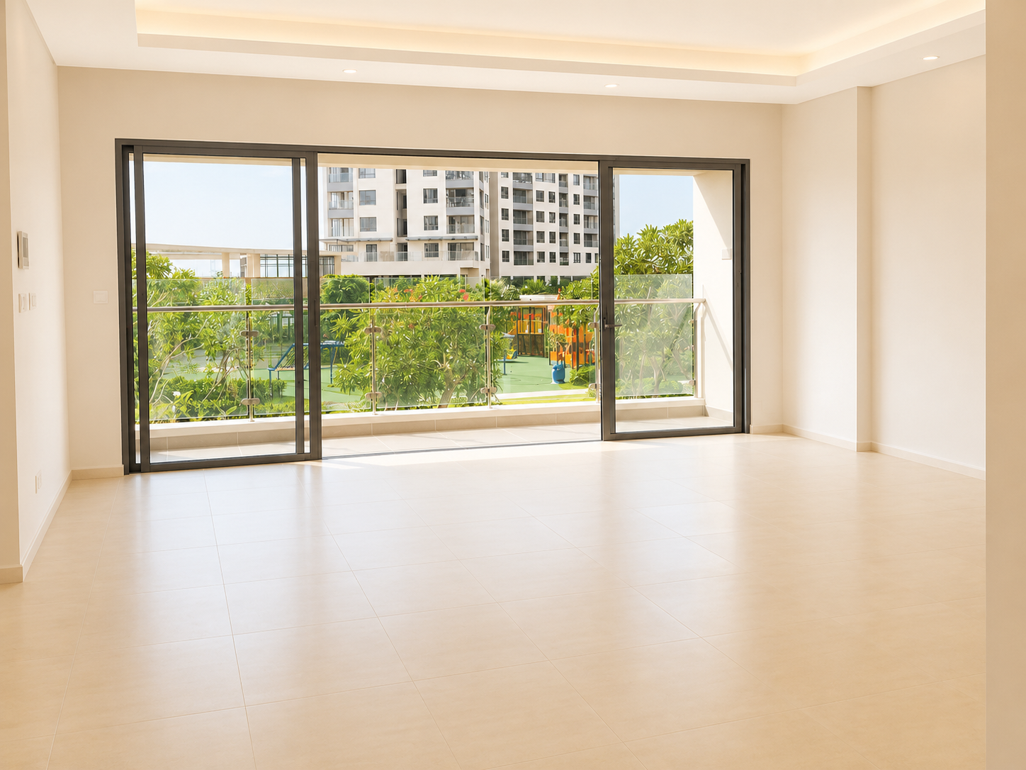 Cho thuê 27 triệu/tháng 104m2 căn Offictel Đảo Kim Cương Diamond Island Quận 2, nhà trống, ở làm VP
