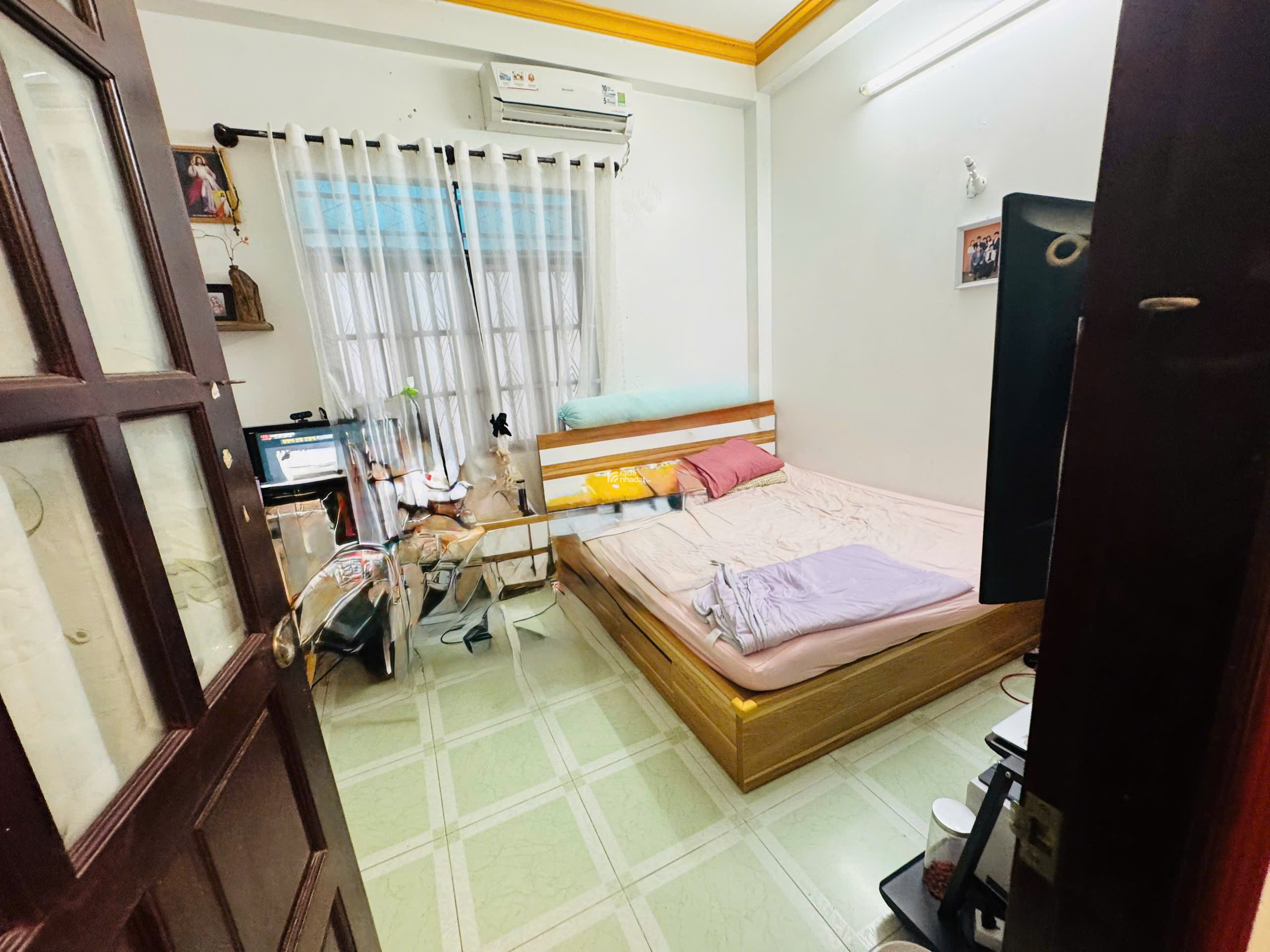 BÁN NHÀ HẺM XE HƠI VÕ VĂN KIỆT QUẬN 1 - 57.2m2 - NHỈNH 15 TỶ