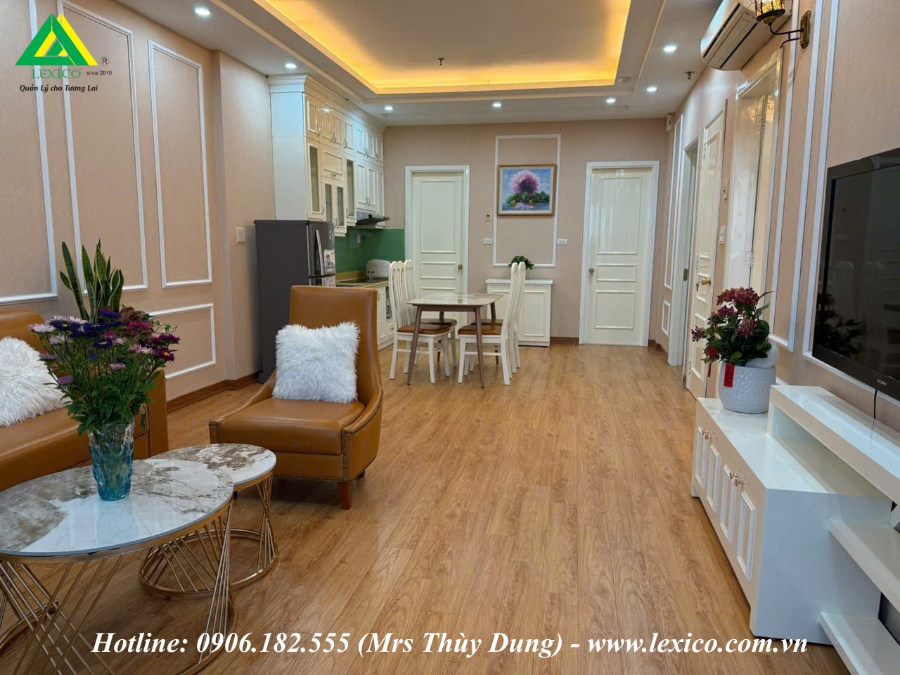 Cho thuê căn hộ cao cấp tại TD Plaza, Vị trí siêu trung tâm, Giá tốt