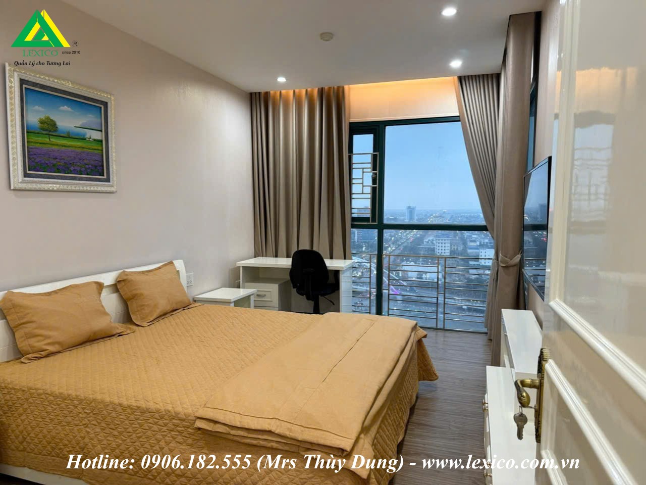 Cho thuê căn hộ cao cấp tại TD Plaza, Vị trí siêu trung tâm, Giá tốt