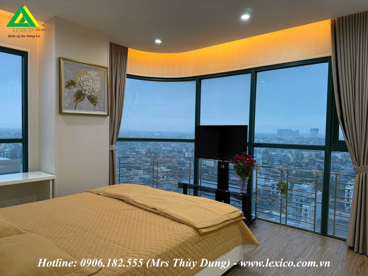 Cho thuê căn hộ cao cấp tại TD Plaza, Vị trí siêu trung tâm, Giá tốt