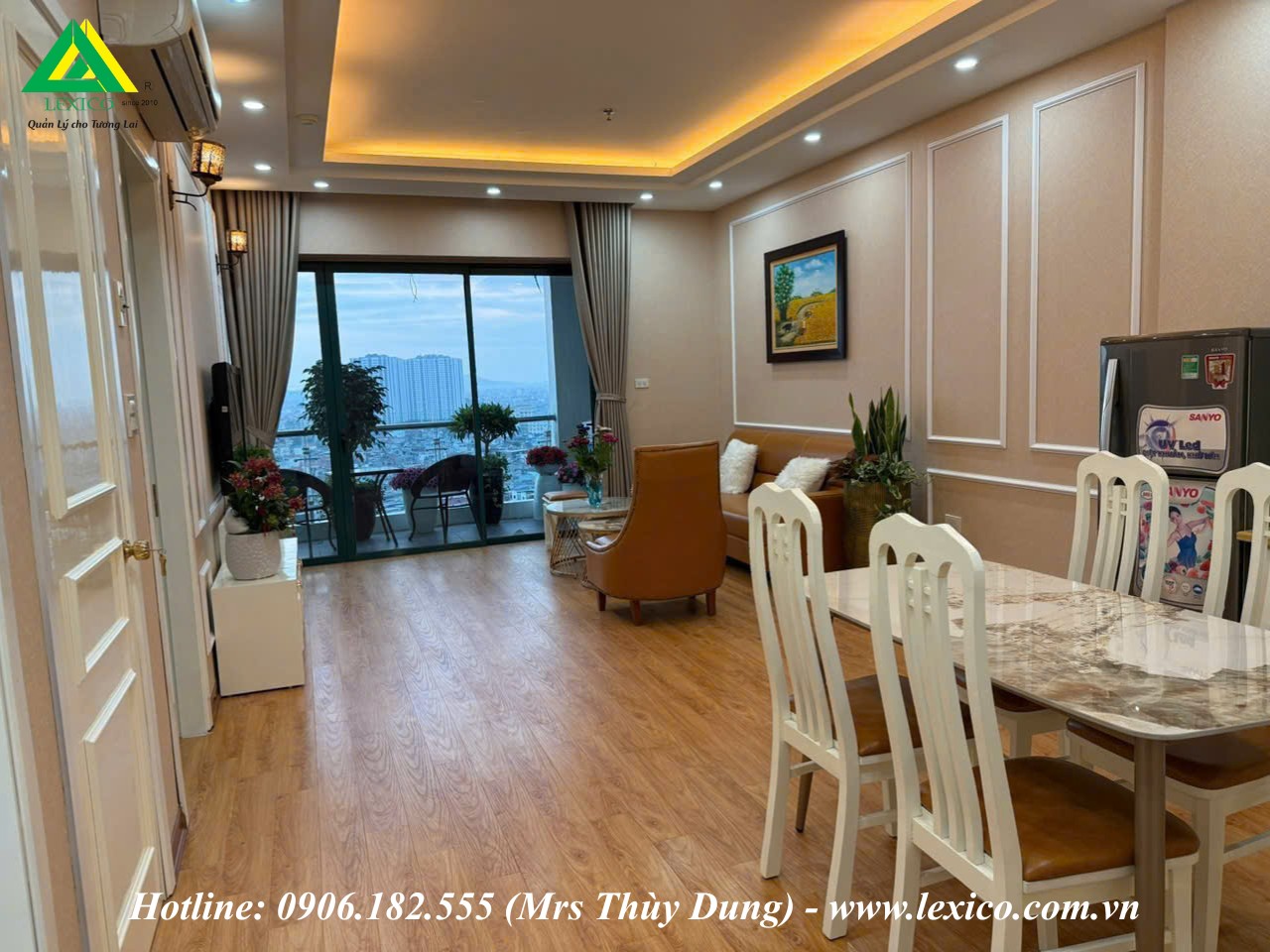 Cho thuê căn hộ cao cấp tại TD Plaza, Vị trí siêu trung tâm, Giá tốt