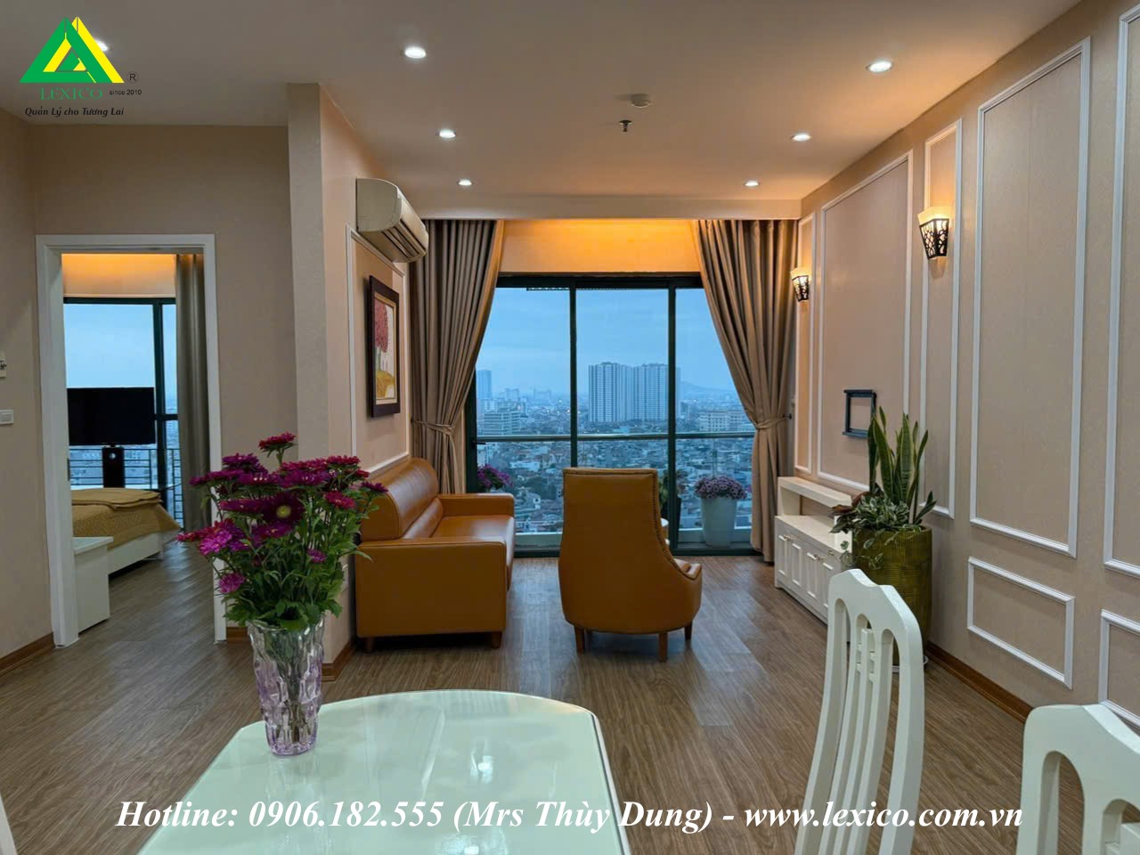 Cho thuê căn hộ cao cấp tại TD Plaza, Vị trí siêu trung tâm, Giá tốt
