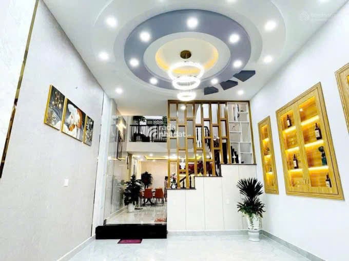 Nhà Đường Nơ Trang Long, Bình Thạnh. DT 58,5M2 (3 Tầng), Giá 3 Tỷ 580Tr. Sổ Hồng Riêng