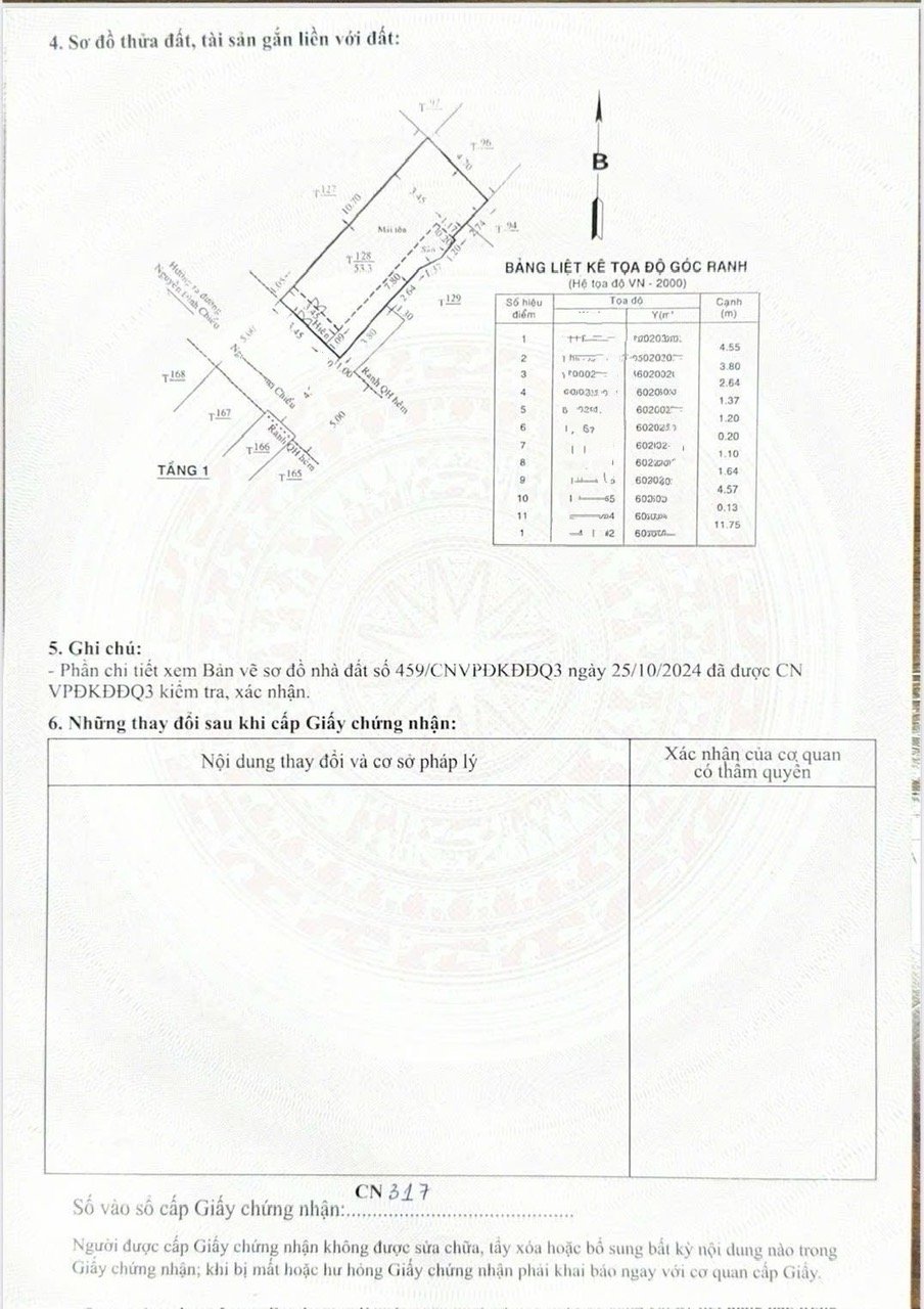 NHÀ NÁT TIỆN XÂY MỚI - NGUYỄN ĐÌNH CHIỂU - P.5 QUẬN 3 - HẺM 5M GẦN MT - DT:55M2 ( 4,5  12 )