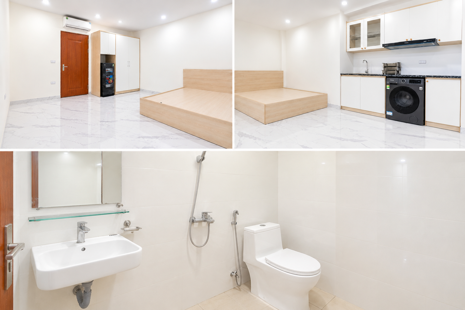 Cho thuê Studio Ngõ 35 An Dương Hồng Hà xây mới khai trương tháng 9/2026 - 300m ra đường Thanh Niên