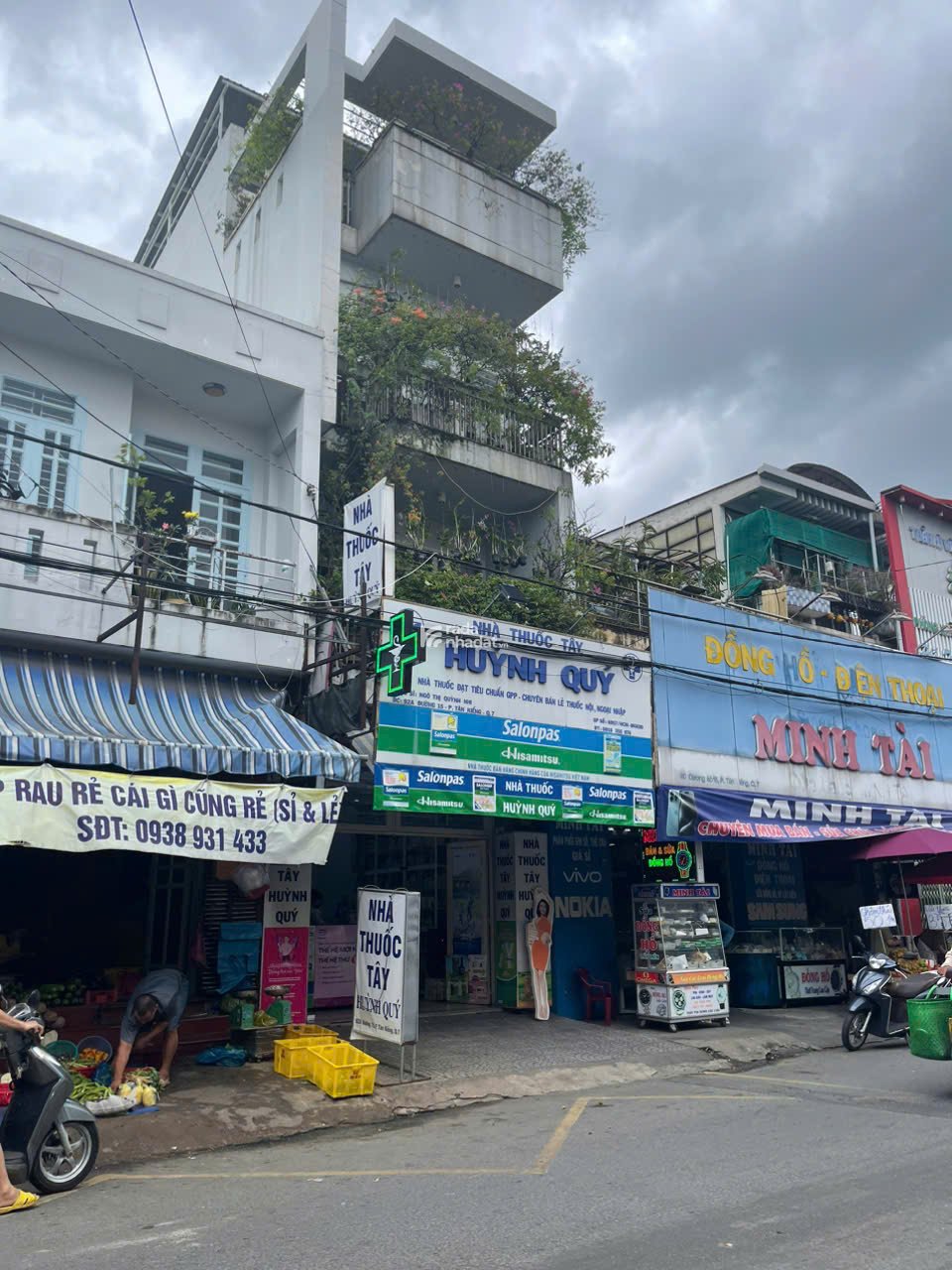 Cần bán Nhà mặt tiền đường 15, Phường Tân Kiểng, DT 4x20m 4 lầu 