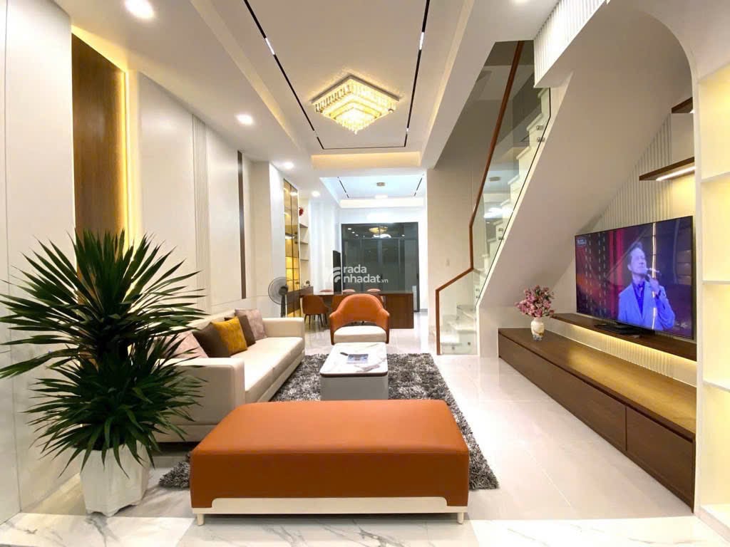 81m2 - Giá 9.7 tỷ - Xây mới HXH Huỳnh Tấn Phát cạnh chợ Phú Thuận, Q7