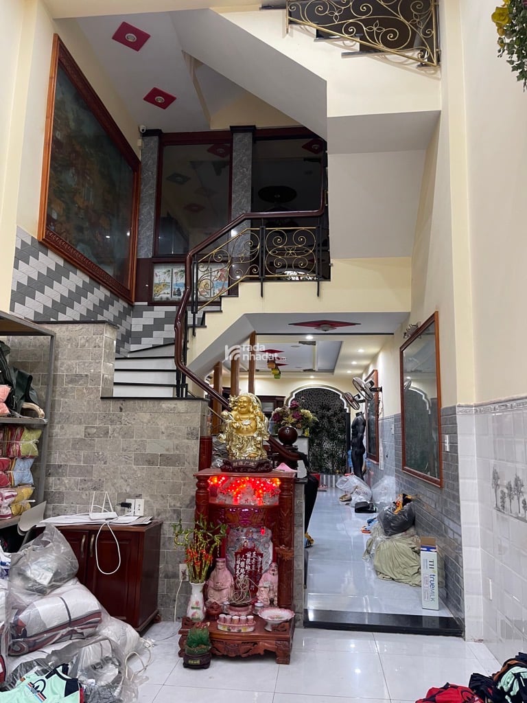 BÁN NHÀ ĐƯỜNG 26 THÁNG 3 BÌNH TÂN 92M2 4 TẦNG 7.7 TỶ SÁT AEON MALL CELADON