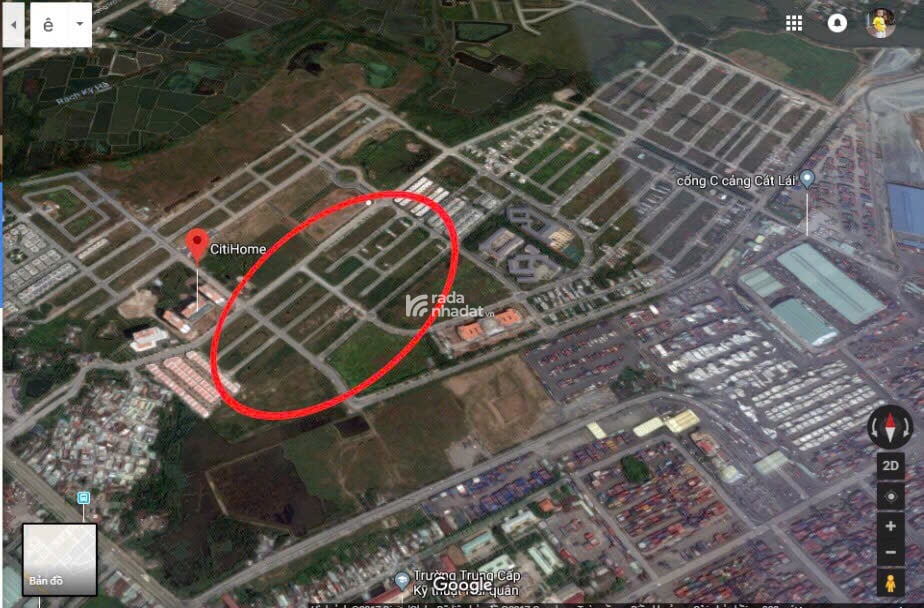 Đất nền Cát Lái đường 35 , bán lỗ nền 100m2 giá 2 tỷ 990 , SHR