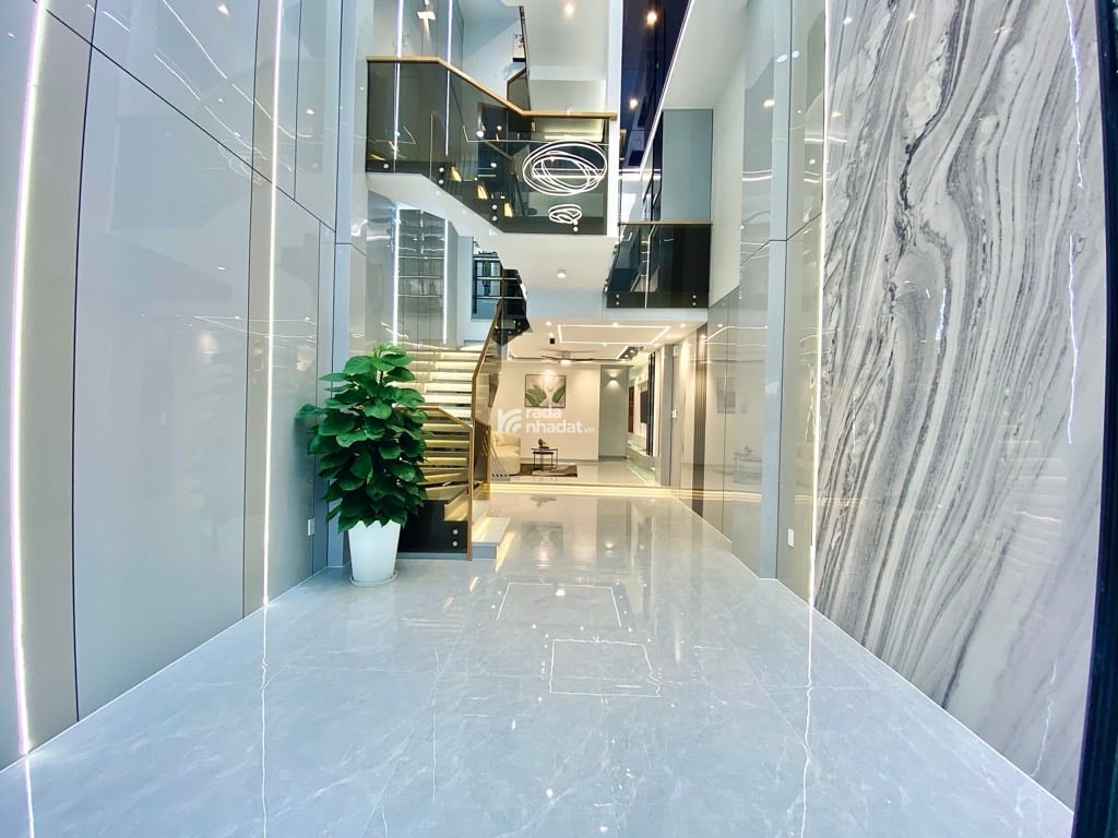  NHÀ MỚI 5 TẦNG, GARA Ô TÔ, FULL NỘI THẤT, HẺM Ô TÔ NHỰA THÔNG