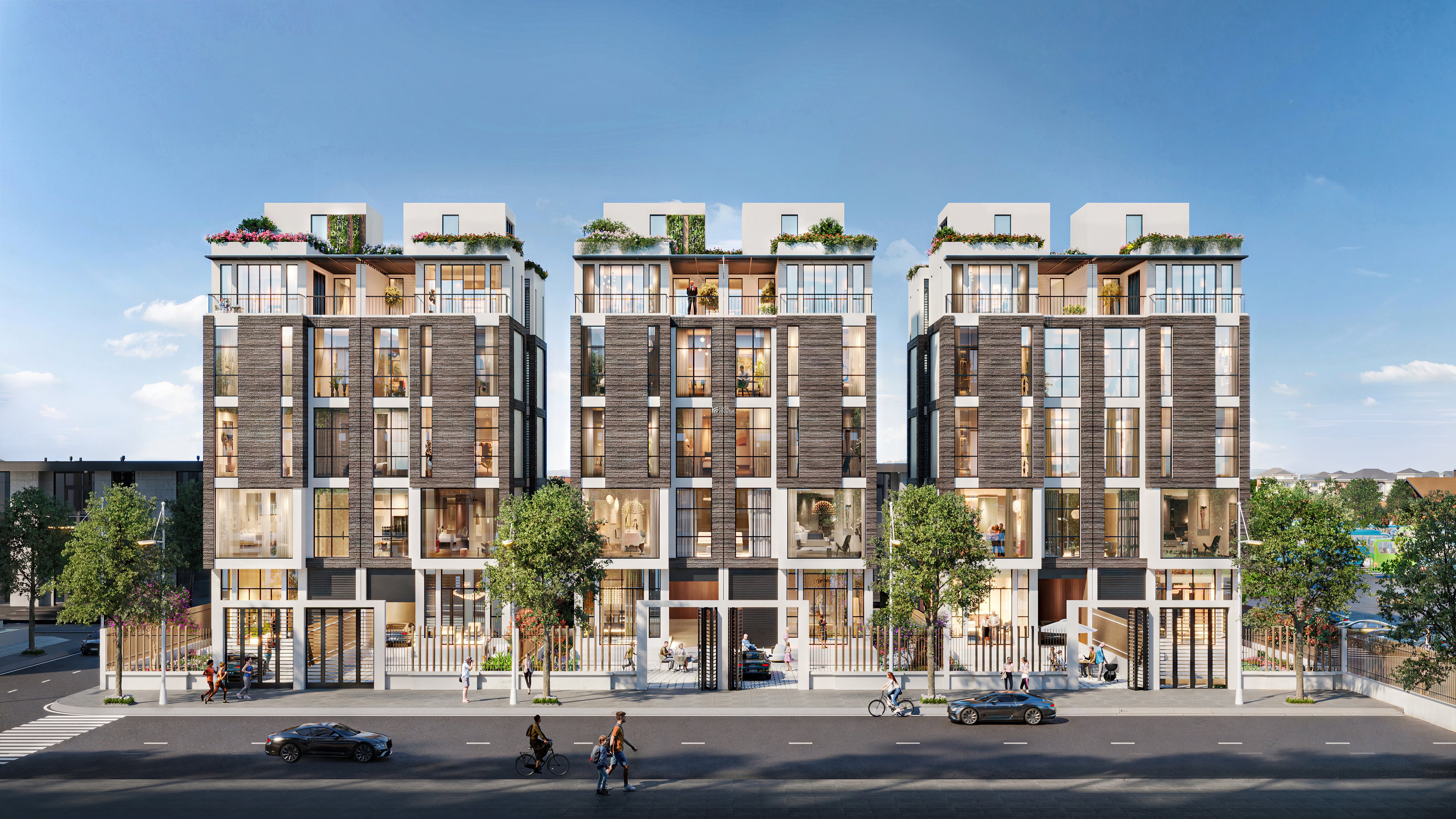Bán biệt thự liền kề shophouse - phố Lạc Trung,4- 5 tầng sổ lâu dài, dòng tiền tốt, ngõ ô tô