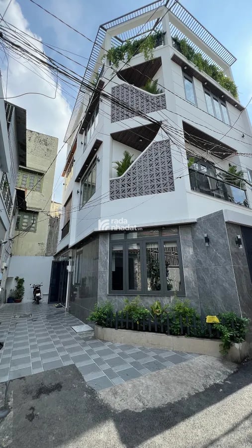 SIÊU PHẨM CỰC ĐẸP GÓC 2 MẶT THOÁNG ,GẦN CHỢ TÂN SƠN , BÊ NGANG 8M BỀ THẾ,56M2 4TẦNG , CHỈ NHỈN 6TỶ