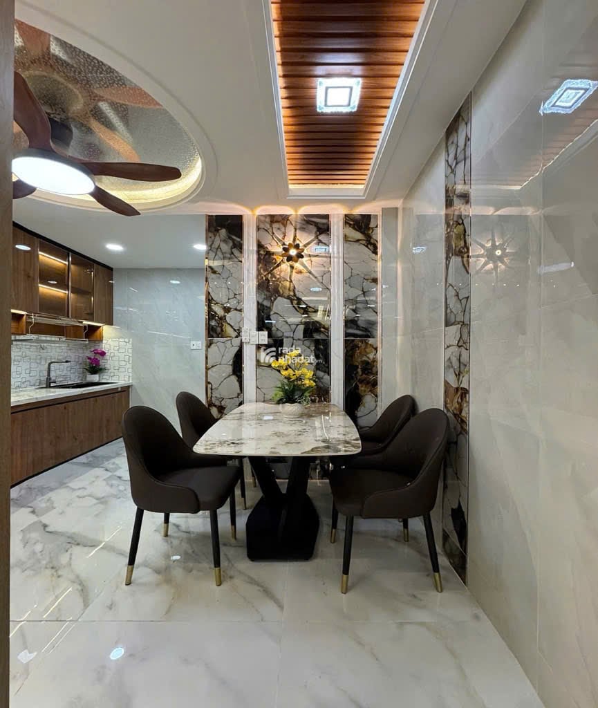 NHÀ MỚI 5 TẦNG,TÂN HOÀ ĐÔNG,NGAY CHỢ PHÚ PHÂM,QUẬN 6 (4 x 15) 6,9 TỶ TL