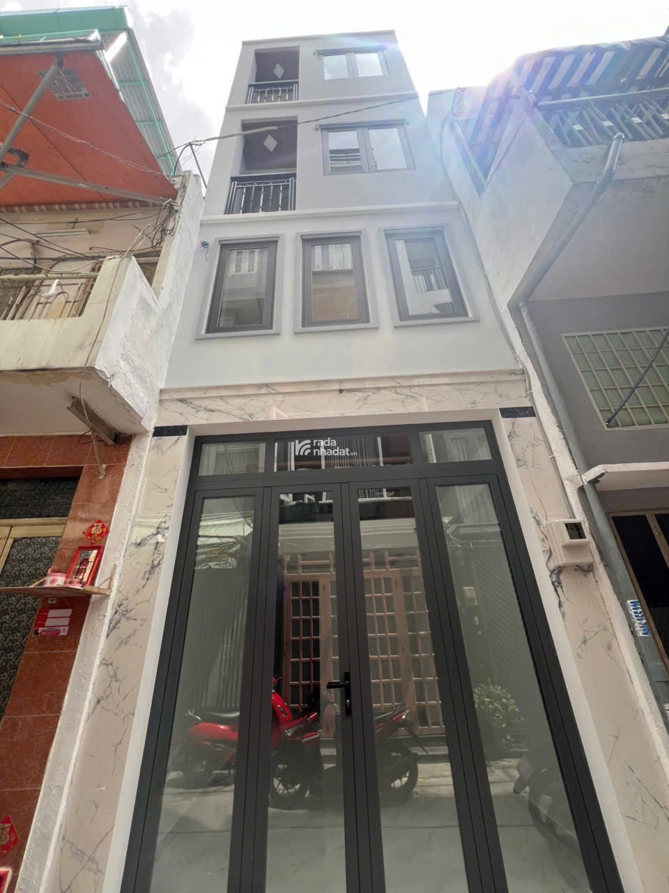 BÁN NHÀ MỚI HẺM Ô TÔ ĐIỆN BIÊN PHỦ - 5 tầng - 6.8 tỷ 