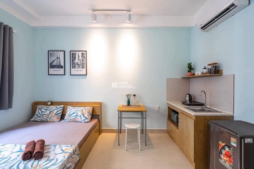 Cho thuê căn hộ quận 1, đầy đủ nội thất, gần thảo cầm viên, Đh Nhân Văn, cầu Thị Nghè