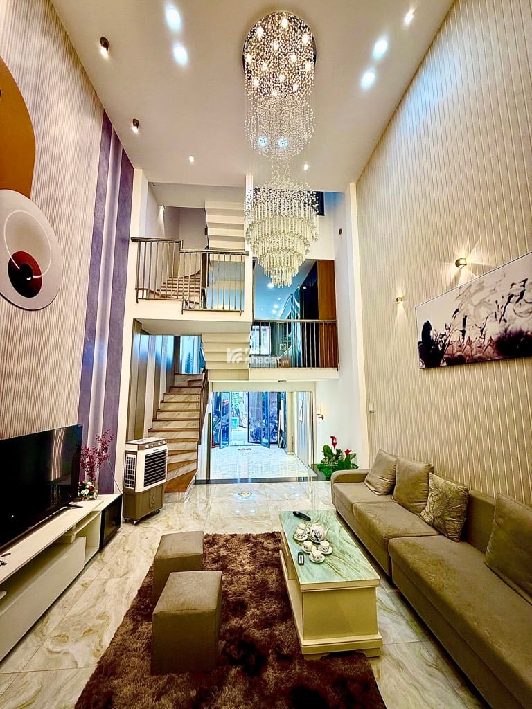 	NHÀ 5 TẦNG MỚI ĐẸP - FULL NỘI THẤT COZY - 4x14M, KHU CAO TẦNG ĐỒNG BỘ VIP, GÒ VẤP, 9.X TỶ
