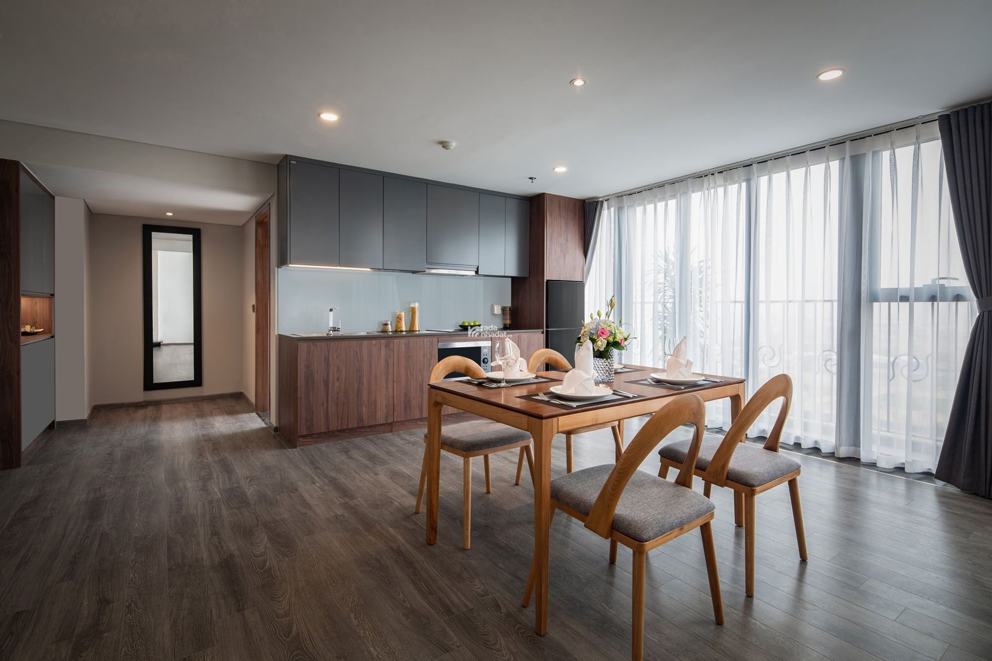 Tôi có căn hộ 76m2, 90m2 full nội thất cần cho thuê giá 2xtr/ tháng