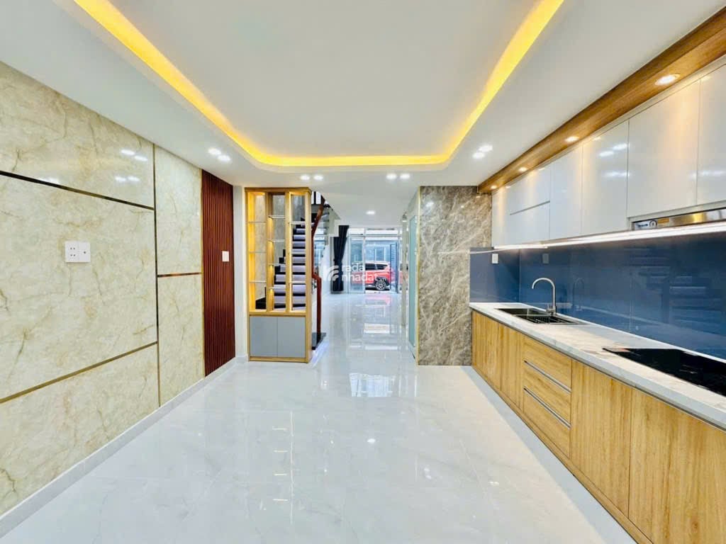 Nhà mới 5 tầng Ngay ĐH Công Nghiệp Nguyễn Văn Dung P6 Gò Vấp  Hẻm 6m 55m2 Giá 8.999 Tỷ 