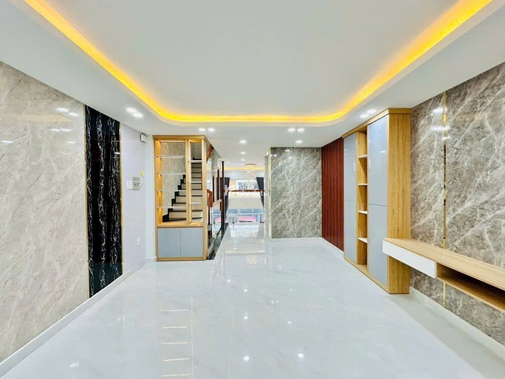 Nhà mới 5 tầng Ngay ĐH Công Nghiệp Nguyễn Văn Dung P6 Gò Vấp  Hẻm 6m 55m2 Giá 8.999 Tỷ 