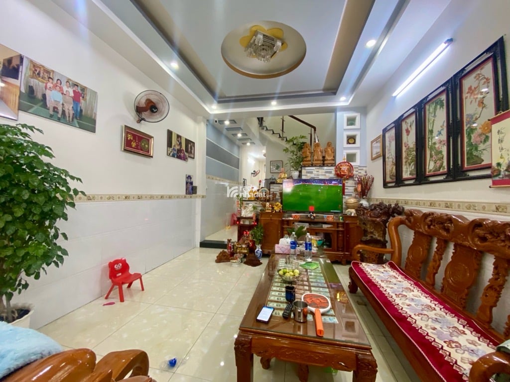 NHÀ 2 TẦNG 102M2(4X25)-CƯ XÁ PHÚ LÂM B-GIÁ 13.5 TỶ