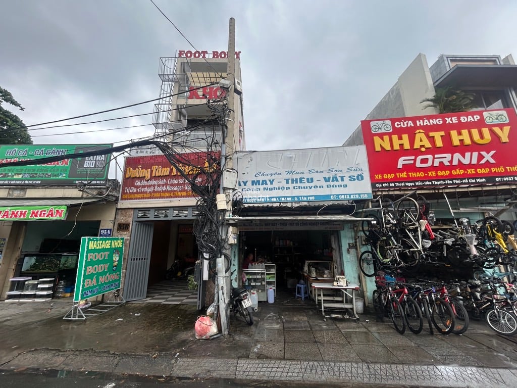 MẶT TIỀN VIP THOẠI NGỌC HẦU, TÂN PHÚ, CHUẨN 125M2 HIẾM CÓ. GIẢM 550TR CHỈ CÒN 16.3T TL TỐT