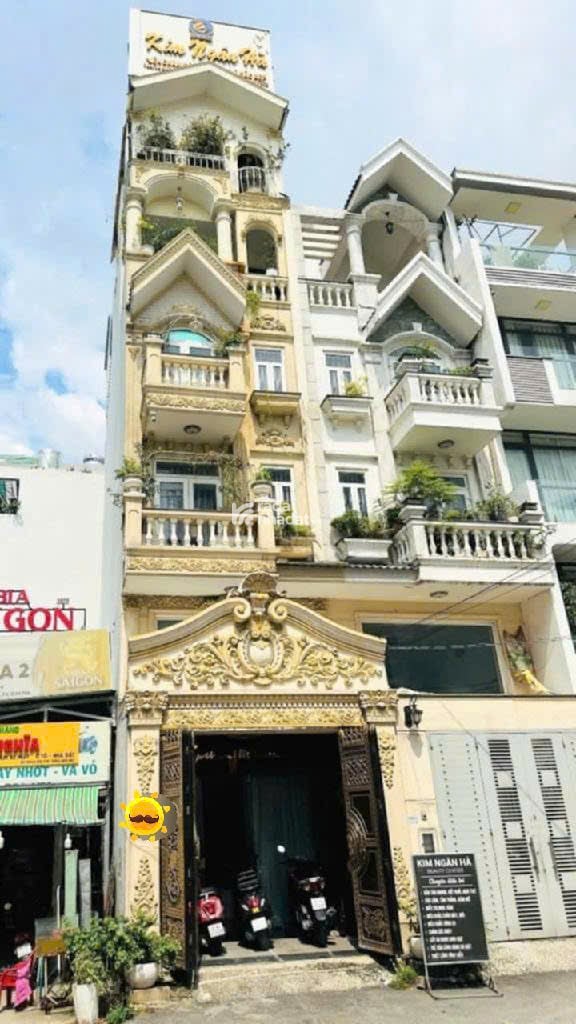 Bán nhà 6 tầng  Dương Quảng Hàm  P5  Gò Vấp  Hẻm 8m  4.1x17m  Chỉ 12.8 Tỷ