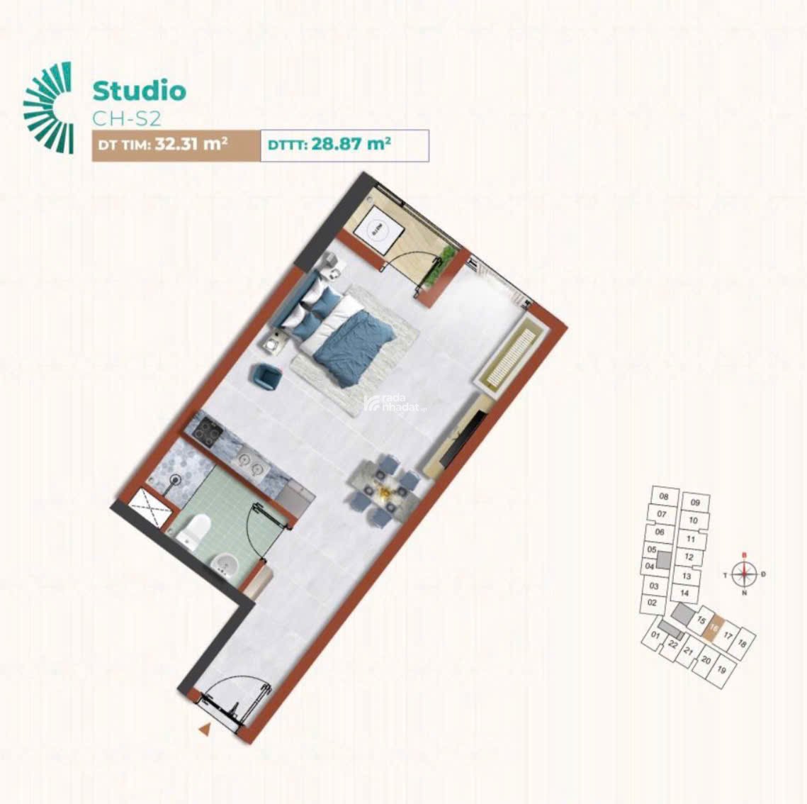 CĂN HỘ STUDIO CHUẨN 5 SAO MẶT TIỀN QUỐC LỘ 1A LIỀN KỀ CHỢ BÌNH CHÁNH