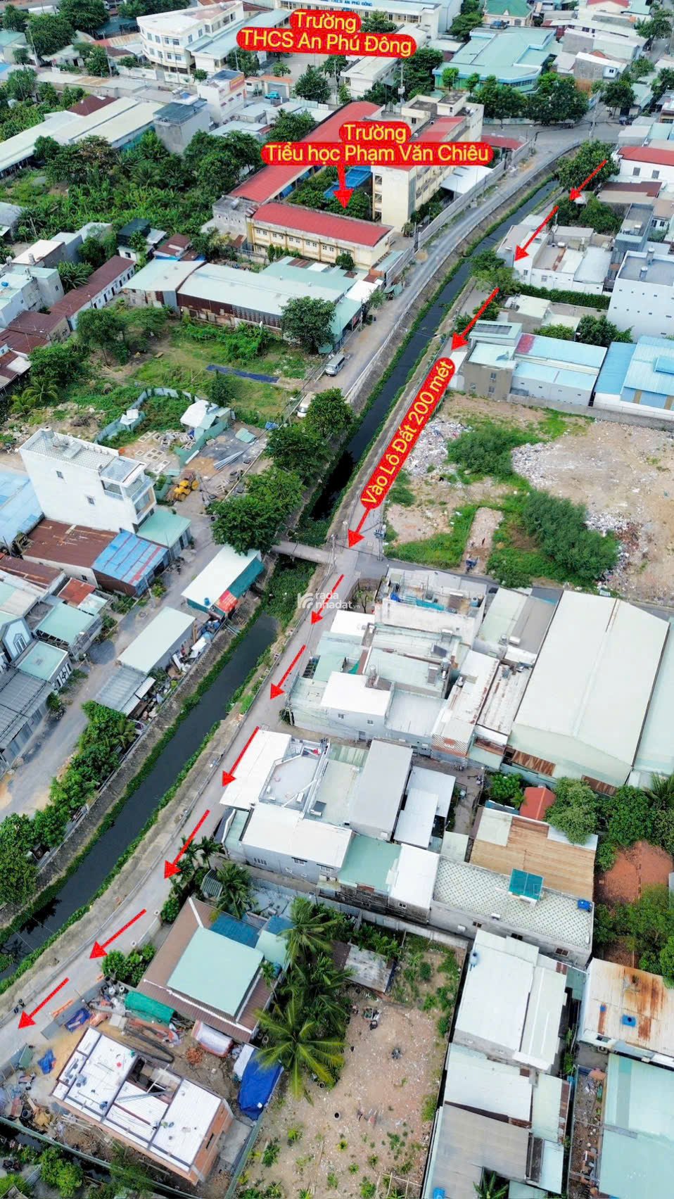 BÁN ĐẤT MẶT TIỀN RẠCH - NGUYỄN THỊ NHUẦN, AN PHÚ ĐÔNG, Q12