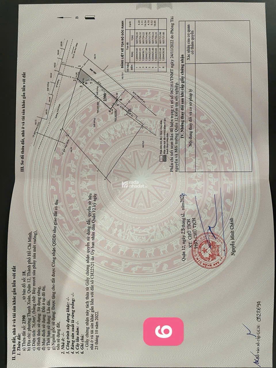 CƠ HỘI HIẾM - 6 LÔ ĐẤT MẶT TIỀN TX43, QUẬN 12 - 65m2-90m2