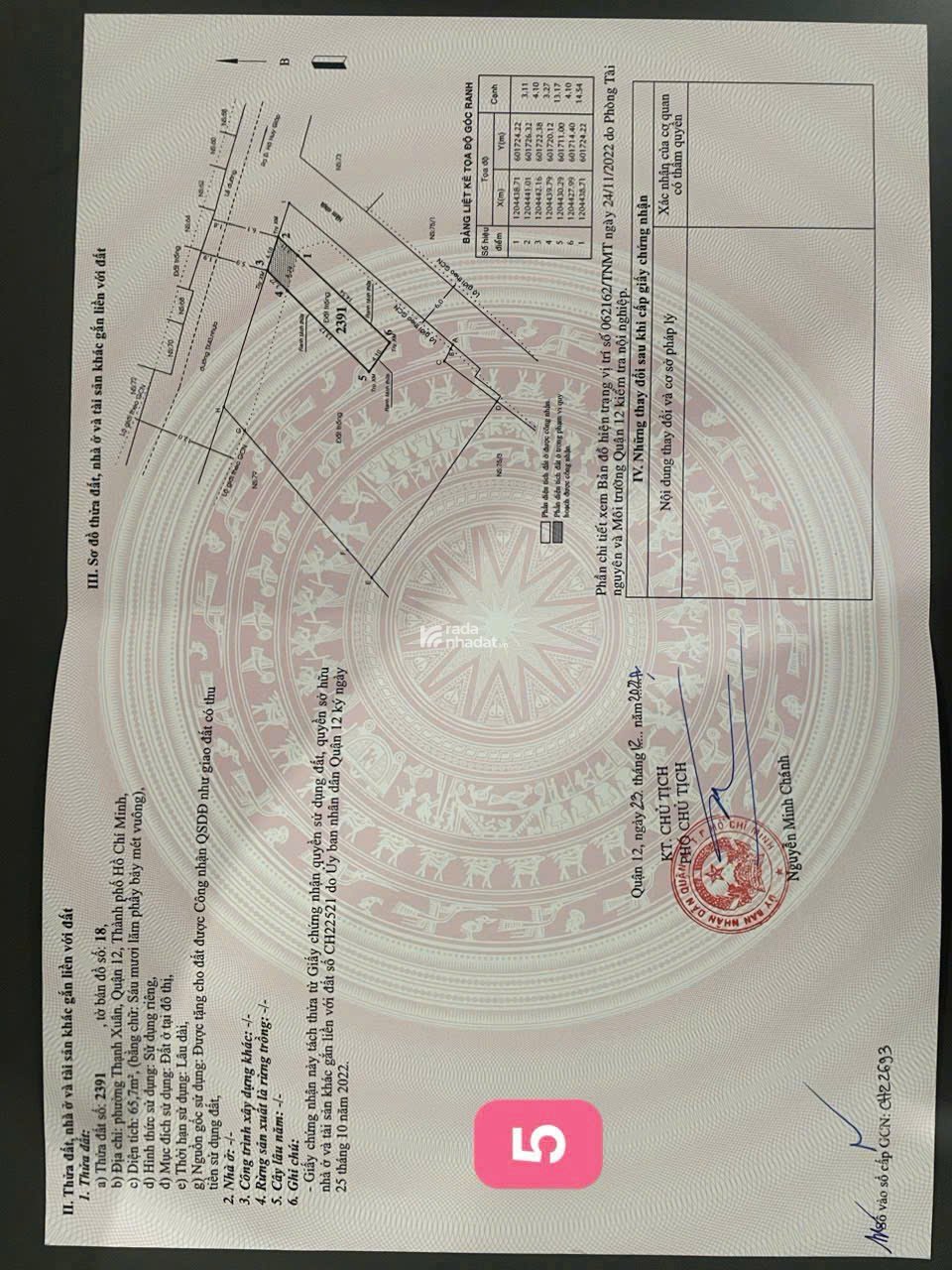 CƠ HỘI HIẾM - 6 LÔ ĐẤT MẶT TIỀN TX43, QUẬN 12 - 65m2-90m2