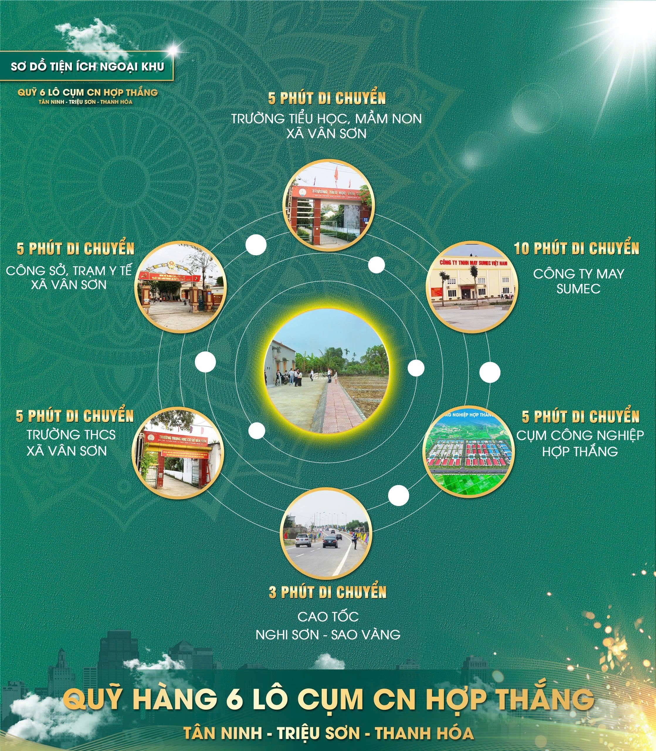 BÁN GẤP ĐẤT NỀN – GẦN CỤM CÔNG NGHIỆP HỢP THẮNG – Giá CHỈ từ 400triệu/m2