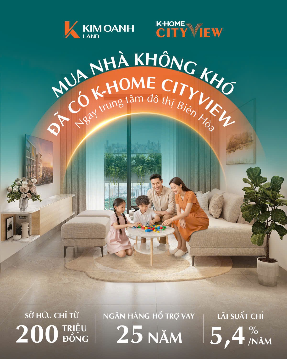 Chỉ 200tr sở hữu ngay NOXH ngay trung tâm Biên Hòa
