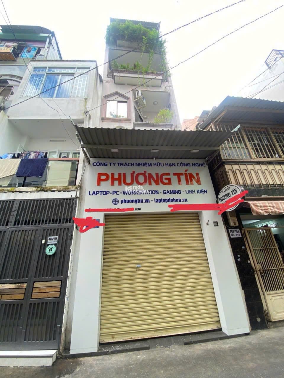 BÁN NHÀ 2 MẶT TIỀN TRƯỚC SAU- HẺM Ô TÔ - CMT8 QUẬN 10 - 13 tỷ 