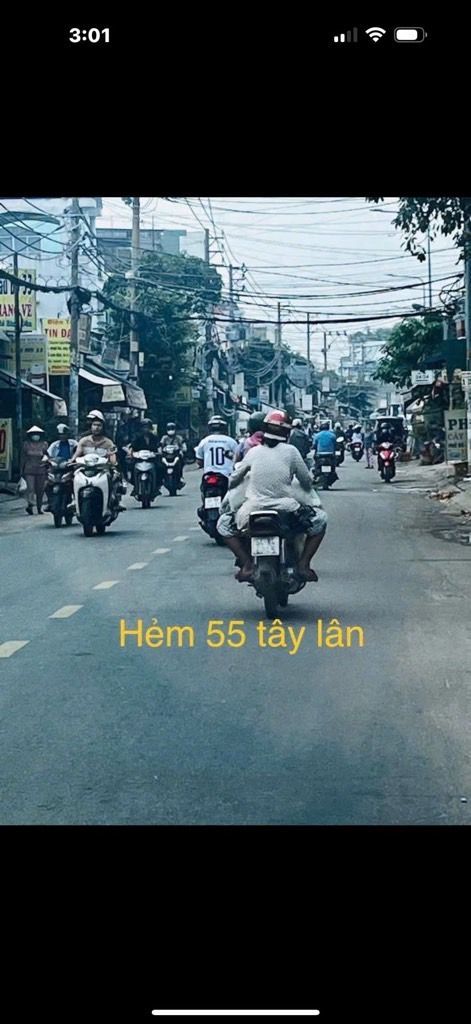 BÁN NHÀ LÔ GÓC 2 MT HẺM 55 TÂY LÂN
