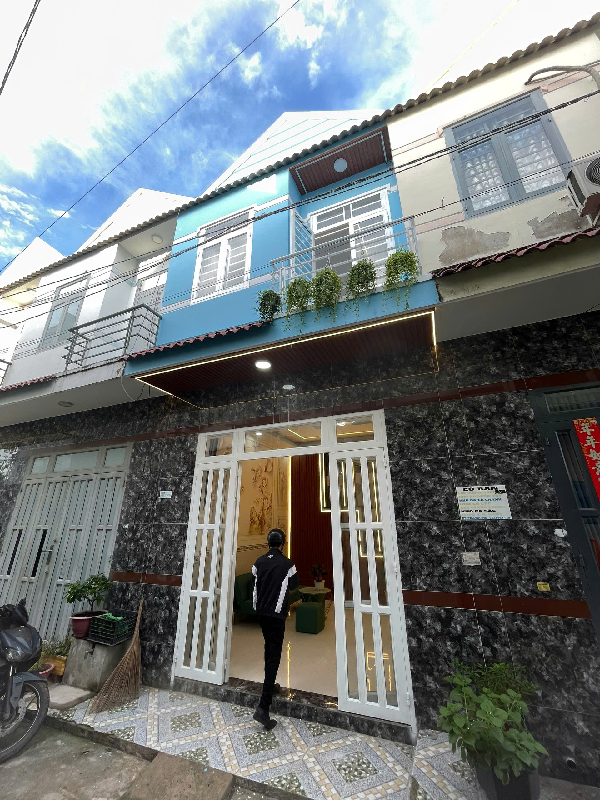 Bán nhà riêng tại Mỹ Hạnh Nam Đức Hòa, 1 lầu 1 trệt, 2 phòng ngủ, 44m2 ra gấp 725tr thương lượng