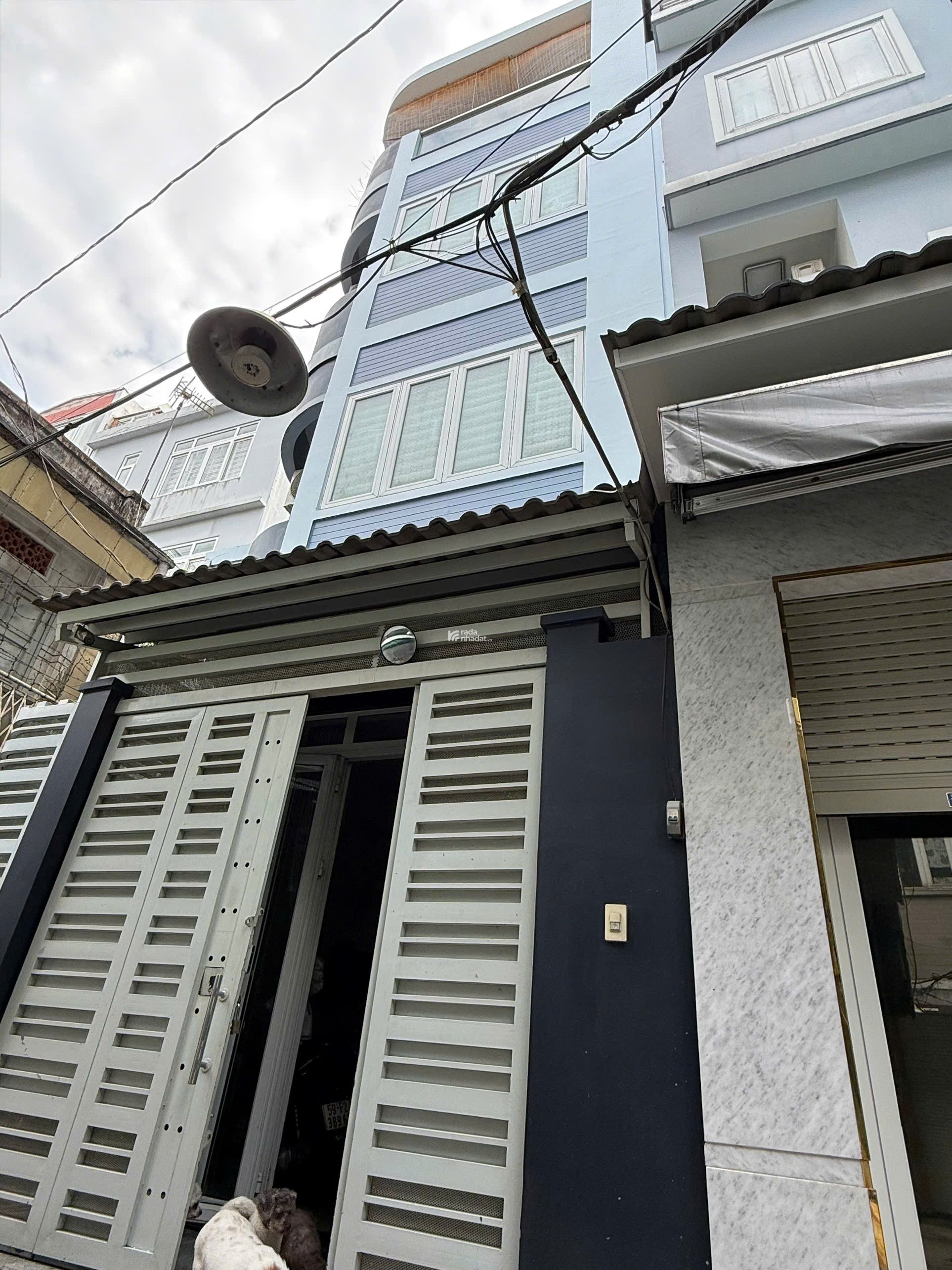 BÁN NHẢ HẺM Ô TÔ CMT8 Q3 - 4.2x12.6 - nhà 4 tầng - 15 tỷ TL  