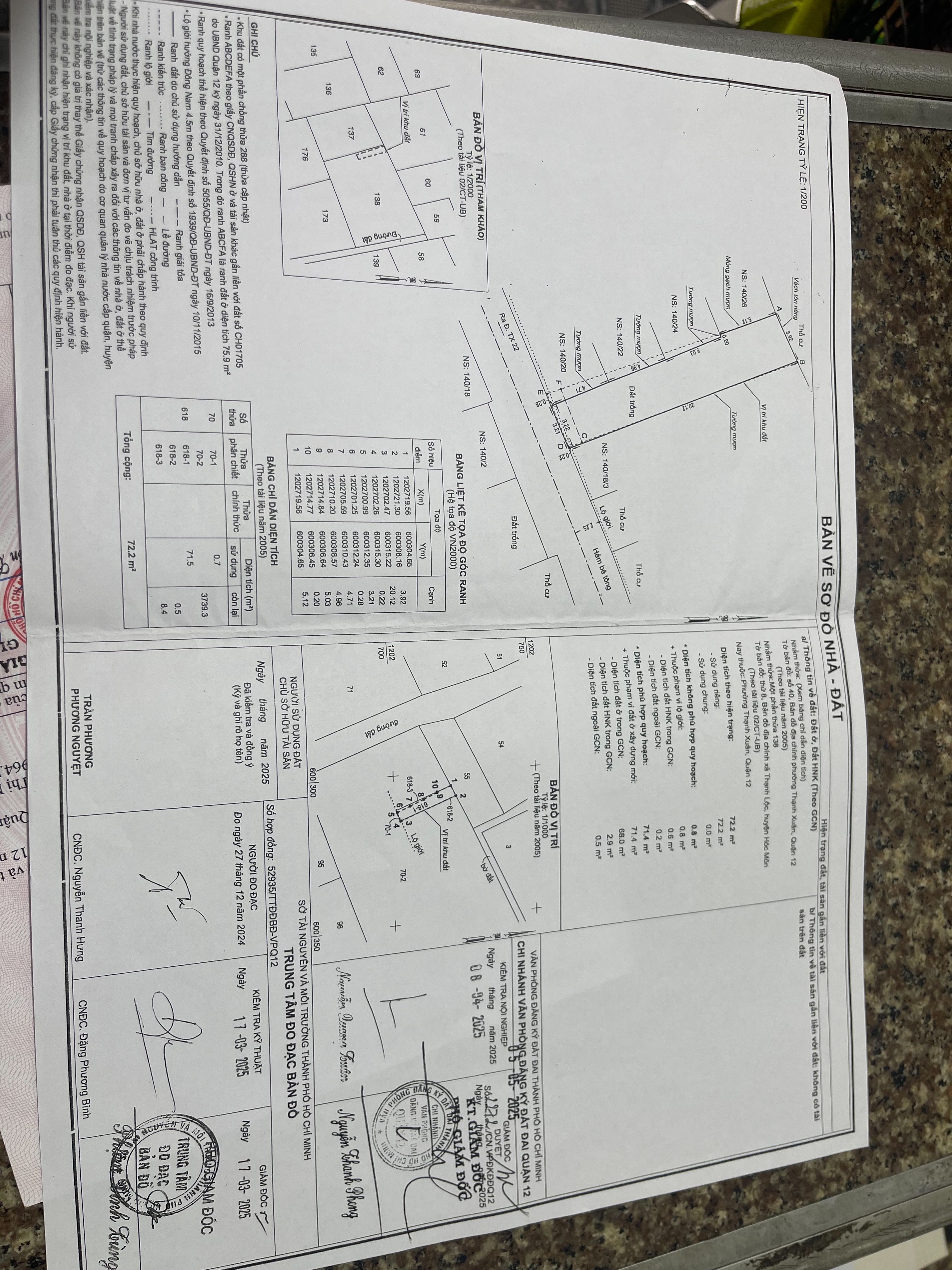 24/7: HOT BÁN ĐẤT THẠNH XUÂN 22, Q12 BANK ĐỊNH GIÁ 3,6 TỶ BÁN GIÁ 4,1 TỶ TL.