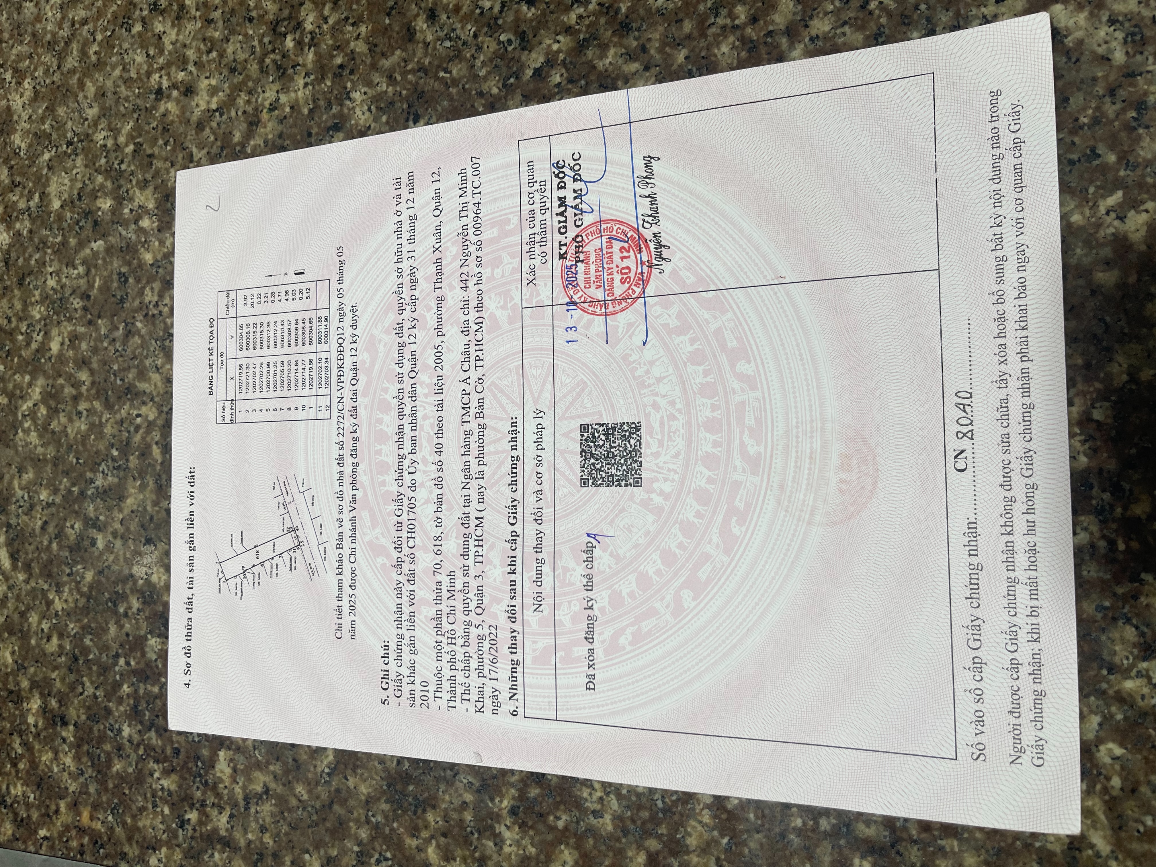 24/7: HOT BÁN ĐẤT THẠNH XUÂN 22, Q12 BANK ĐỊNH GIÁ 3,6 TỶ BÁN GIÁ 4,1 TỶ TL.