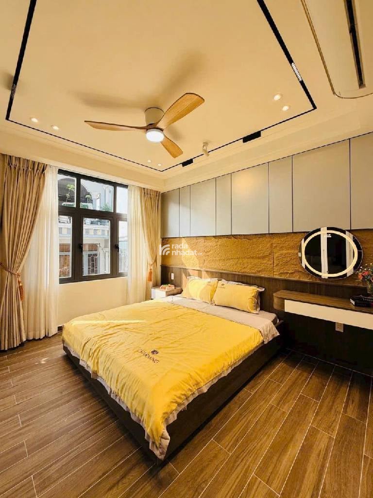 Gò Vấp nhà 3 tầng, 4x12m,đường xe hơi, Phan Huy Ích, P12 giá chỉ 8.xx tỷ.