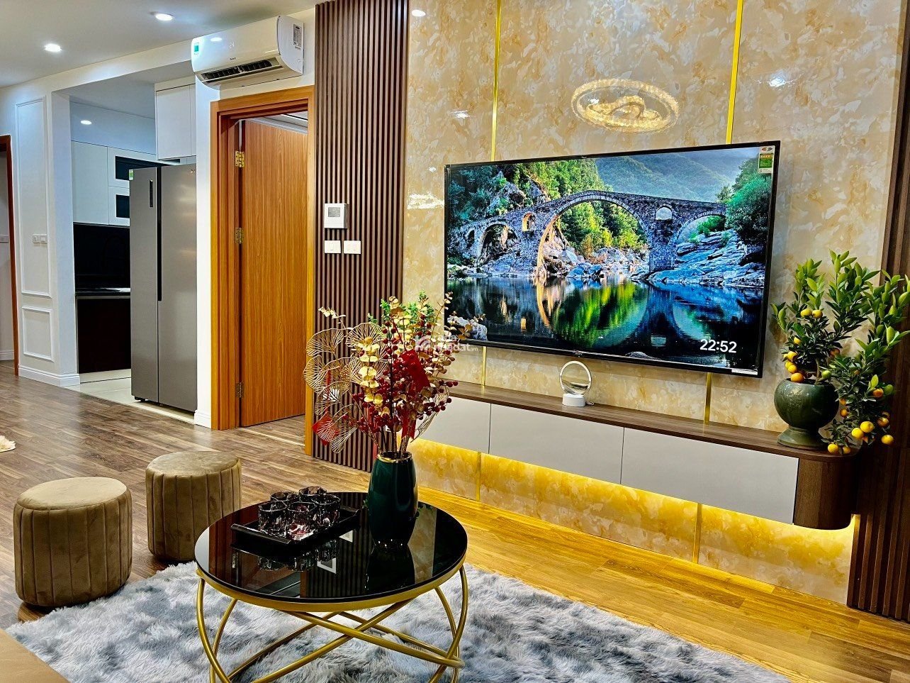 Cho thuê CC Bộ Công An - 2PN full NT đẹp 70m2 14tr