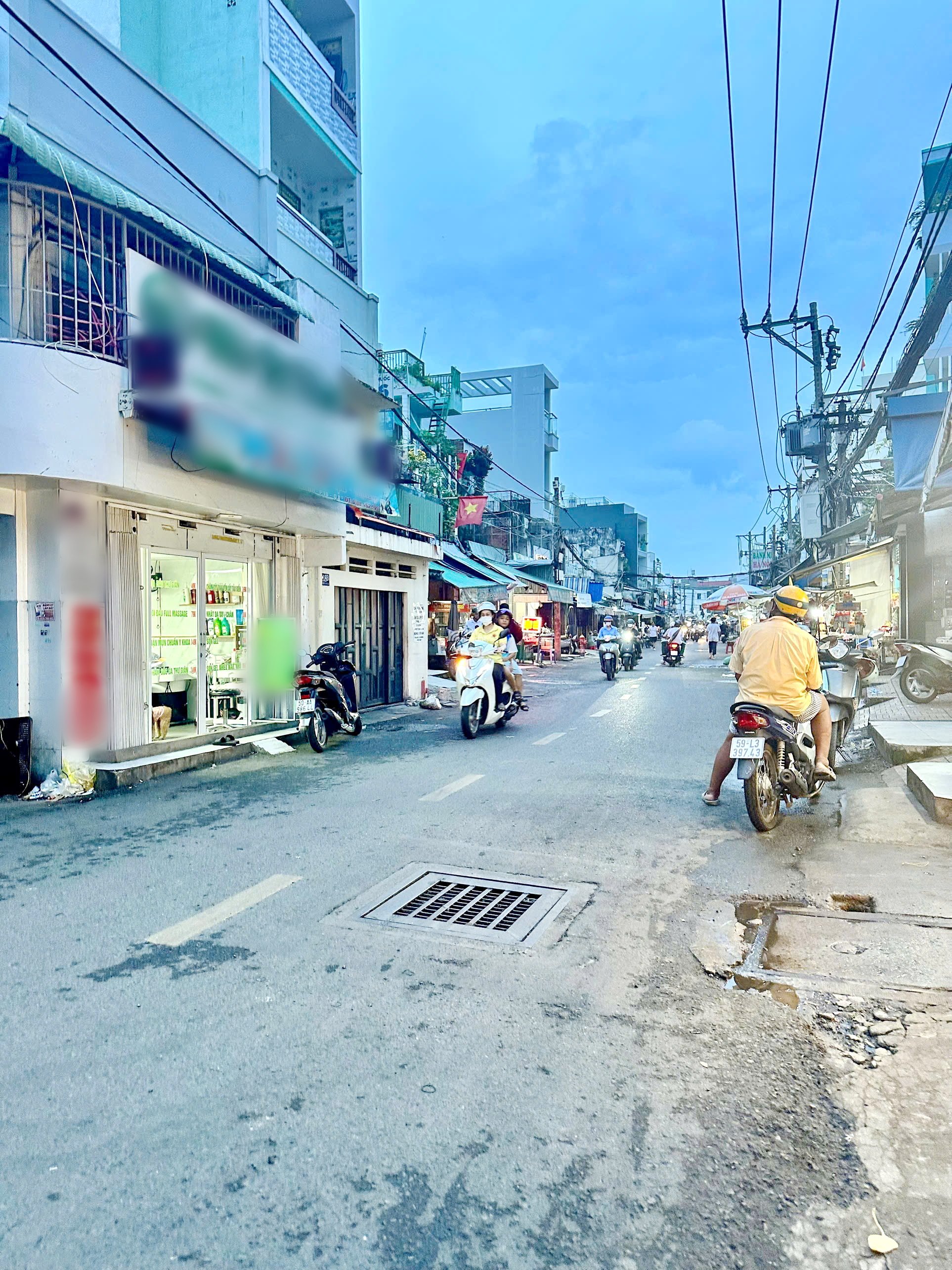 Bán nhà 1 lầu mặt tiền chợ Ba Đình P.10 Quận 8