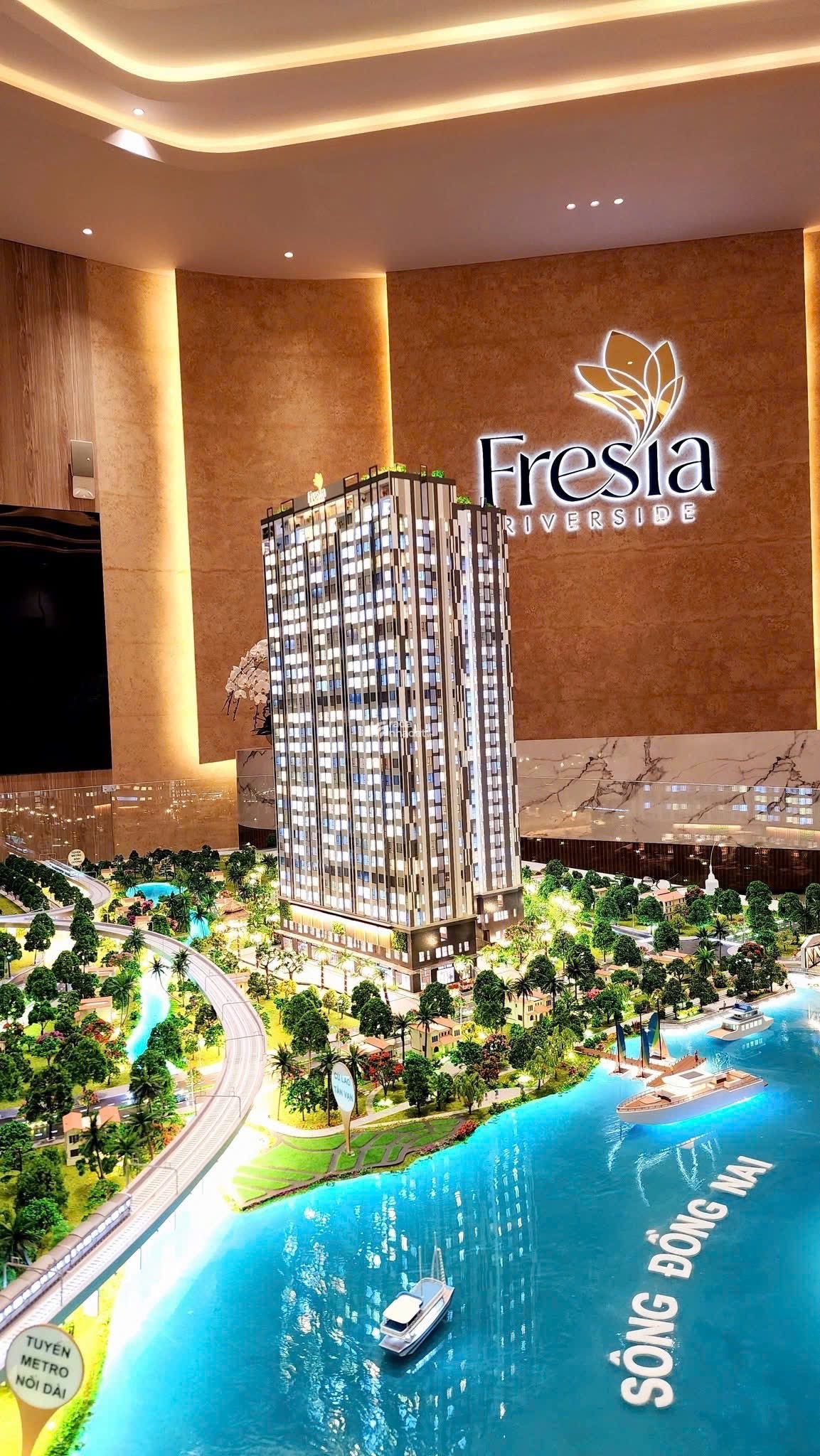 Bán căn hộ 2PN dự án Fresia riverside giá 1.79 tỷ, hỗ trợ vay 75%, ngay Aeon Mall Biên Hòa